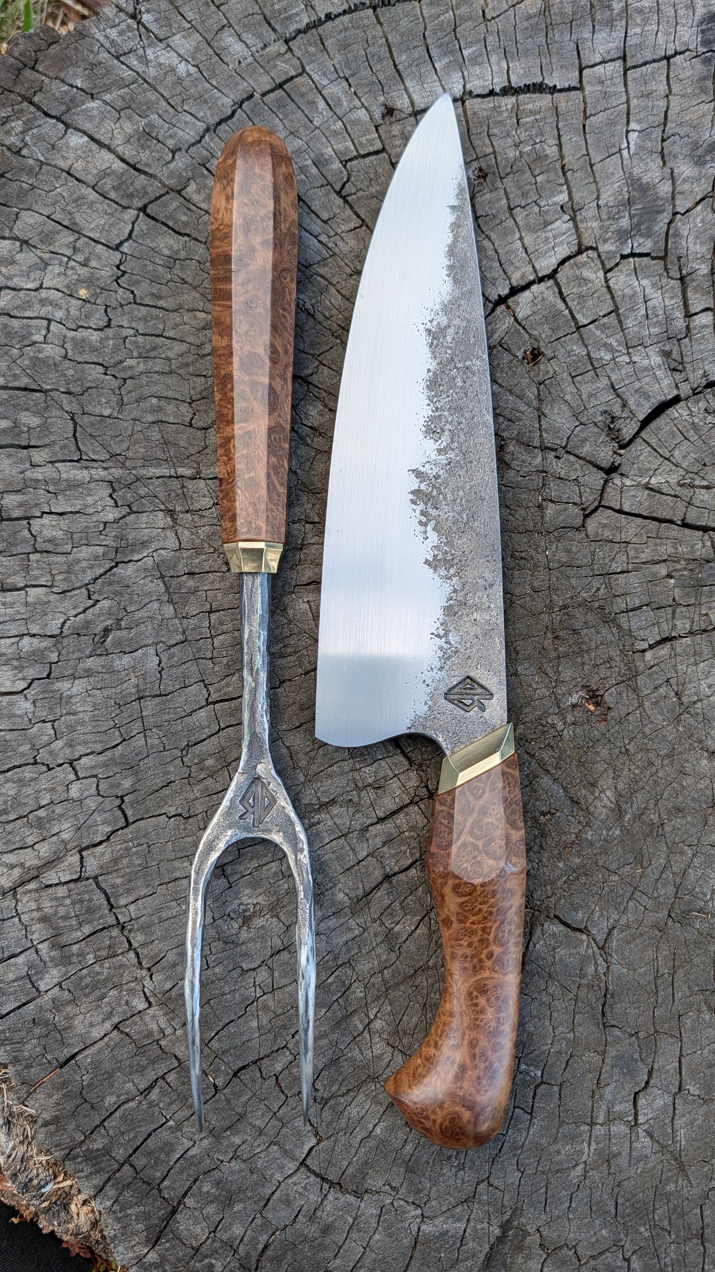 Chef Knife / Carving Fork